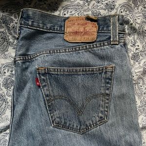 Vintage reworked 501 Levi’s
